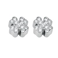 Orecchini Salvini Donna Be Happy in Oro bianco Diamante 0.13 Ct 20055763 - 20055763